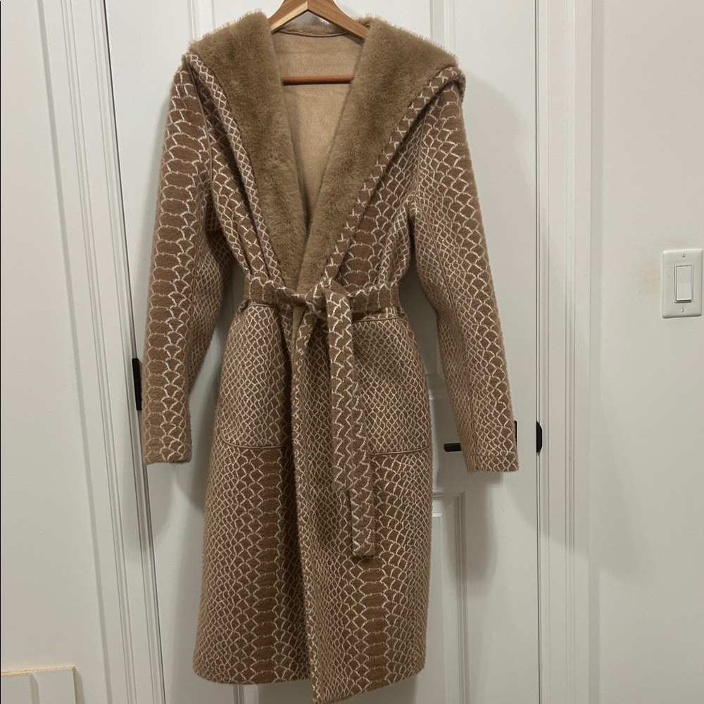 Teddy Coat Fully Reversible with pockets Made in Italy Lux +++
